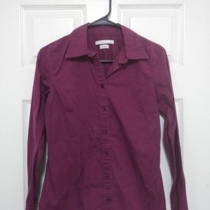 Old Navy Purple Button Down Shirt